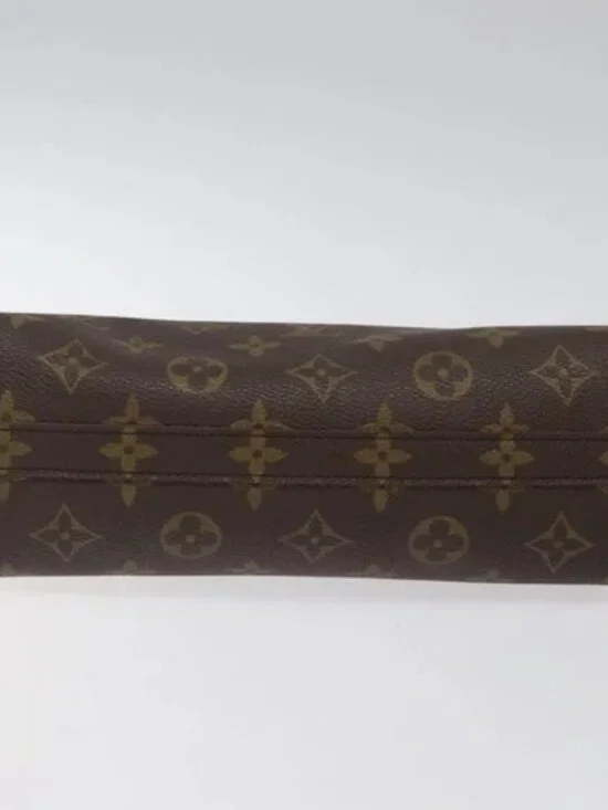 LOUIS VUITTON Monogram Trousse Demi Ronde Cosmetic Pouch M47520 LV Auth BD1455 - Picture 6 of 15